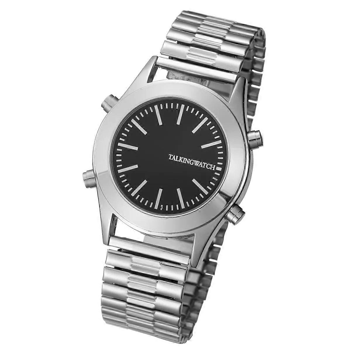 English Language Talking Watch For Blind People Or Visually Impaired With Alarm Quartz Watch In Stock 2014 Newest