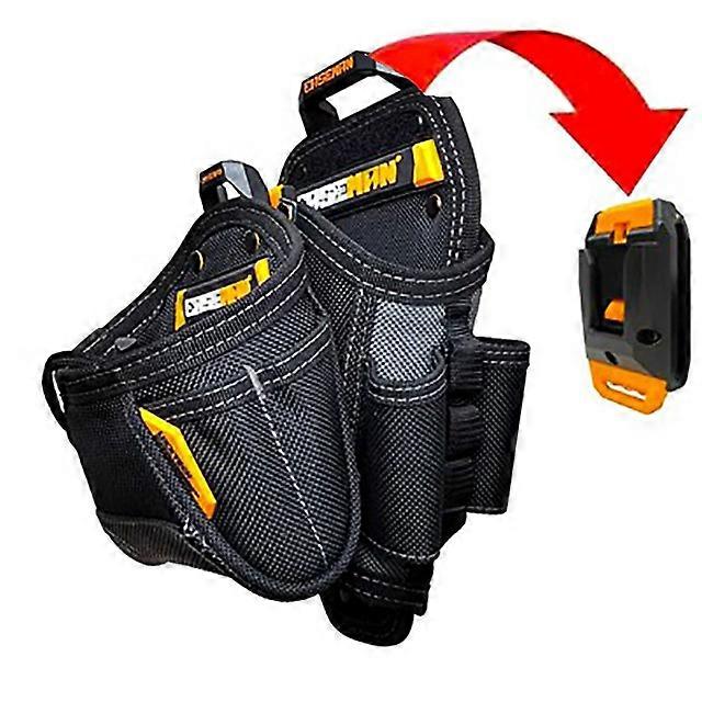 EASEMAN Heavy Duty Toolkit Electric Drill Quick Hanging Electrician Waistpack Maintenance Multifunctional Thickened TB Tool Tool Bags Belt