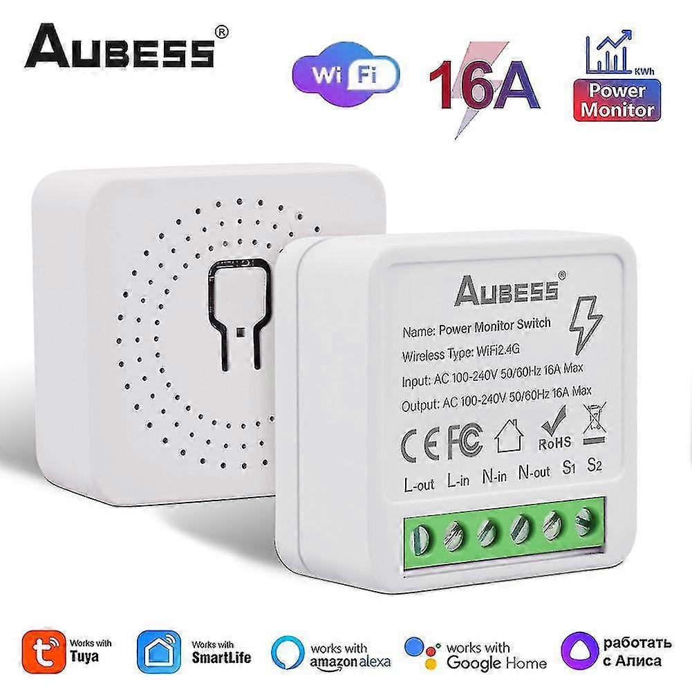 16a Mini Wifi Smart Switch Timer Wireless Switches For Alexa Google Home