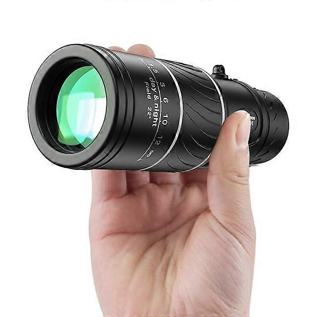 Powerful Monocular Telescope 16x52 Dual Focus scope Zoom binoculars Prism Compact Monocle For Hunting camping equipment