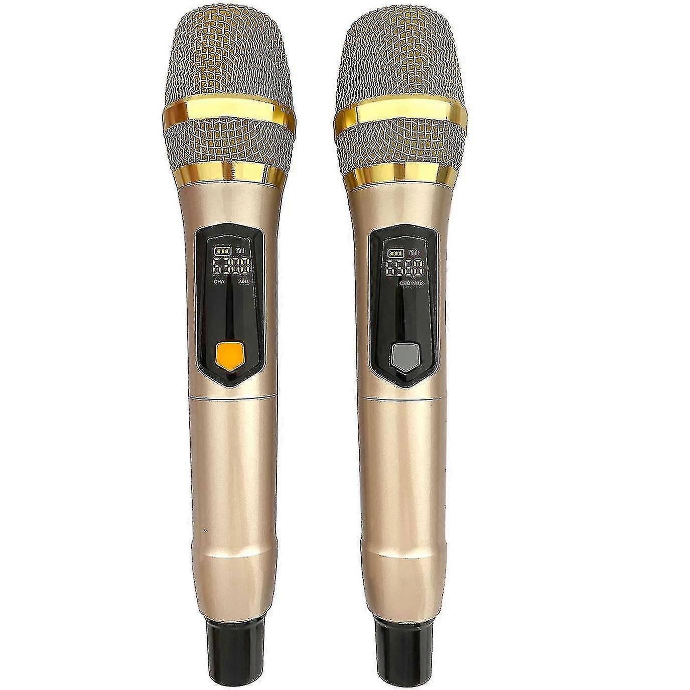 Two-channel Professional Wireless Microphone Is Suitable For Almost All Audio Equipment With Microphone Port