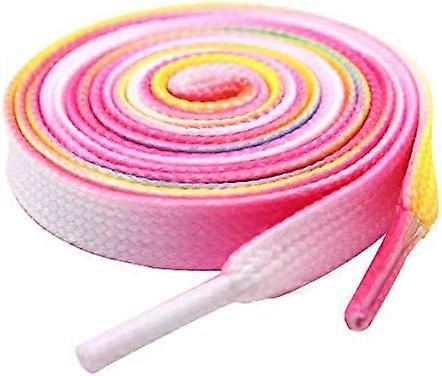 Vibrant Shoelaces for Fun, Cool Design with Metal Aglets 1 Pair