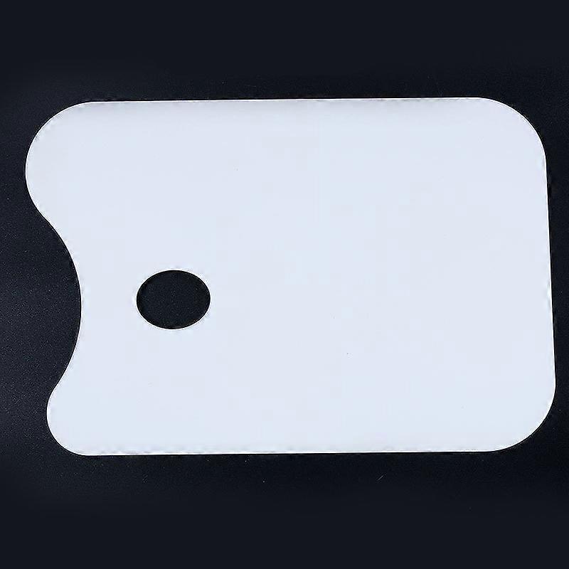 White - 1 piece, pigmented palette - Large/Flat/Rectangle - 25.5*37cm
