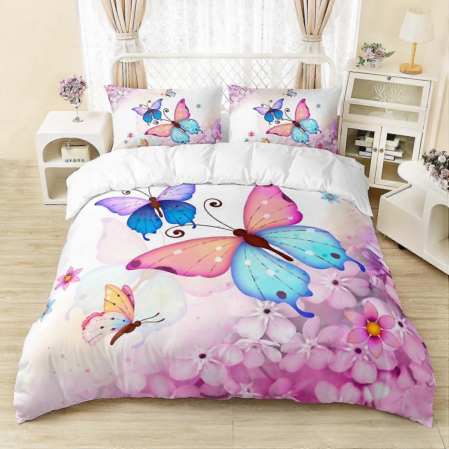 b958 ملاءات سرير طقم فراشة طقم مفروشات ل 3 قطع طقم مفروشات 1 غطاء لحاف و 2 غطاء وسادة ملاءات سرير gb958