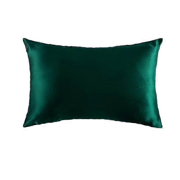 100% Mulberry Silk Pillowcase - Emerald Green