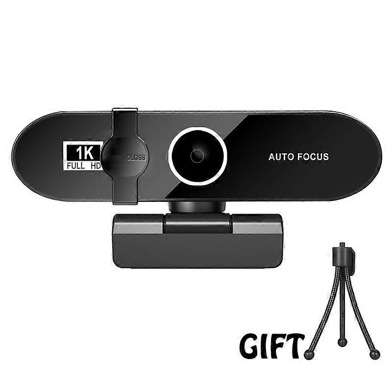 Webcam 4K Full HD 2K Web Camera Autofocus with Microphone USB Web Cam for PC Computer Mac Laptop Desktop YouTube Mini Camera