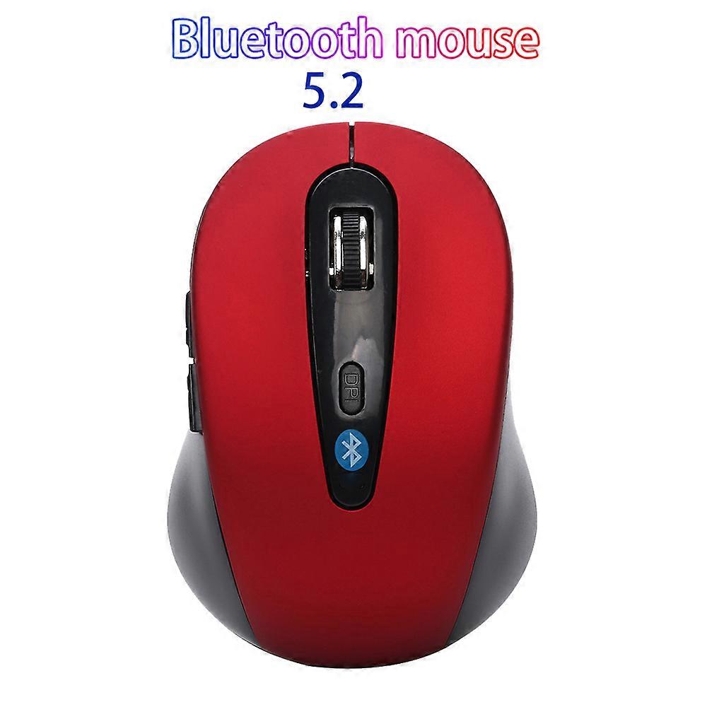 Wireless Bluetooth Mouse 2.4GHz PC Gaming Mice 1600DPI Adjustable Ergonomic Mouse for Laptop/ PC Computer