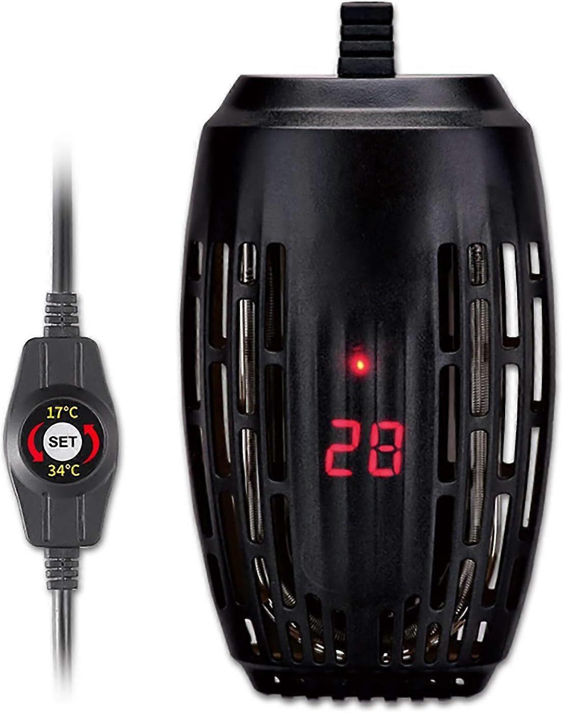 Adjustable Aquarium Heater, 100W Mini Aquarium Heater with LED Indicator, Suitable for Aquariums with Constant Temperature Below 3.5cm