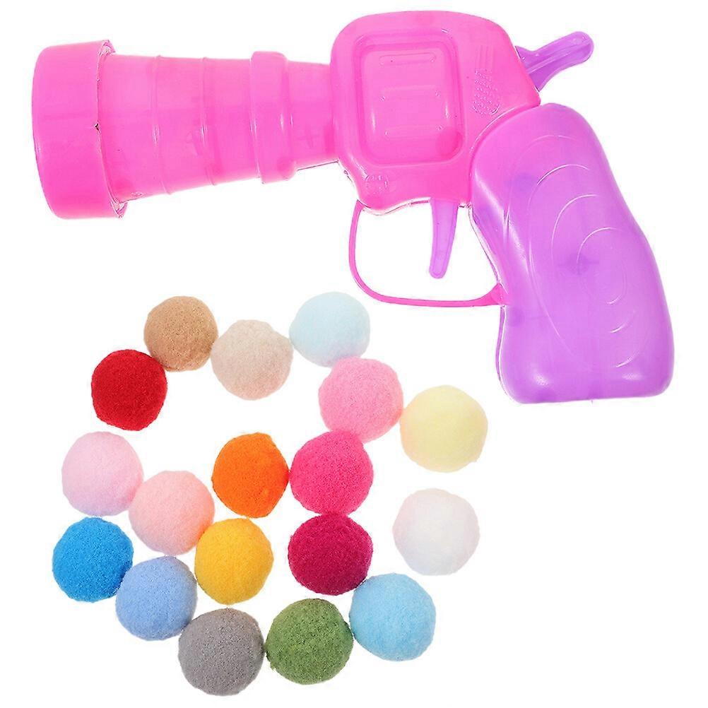 1 set of Ball Cat Teaser Toy Launch Ball Interactive Toy Cat Teaser Launch Ball Toys