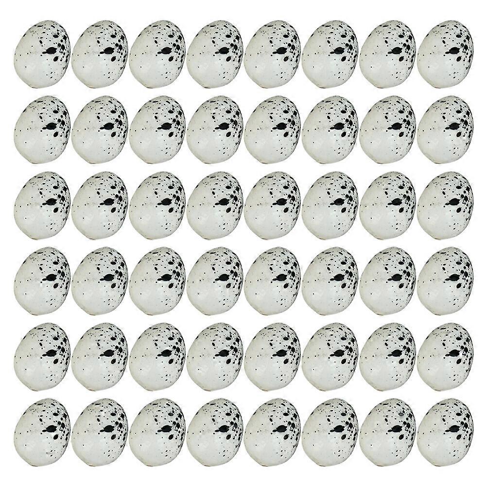 80pcs Easter Foam Eggs Models Quail Egg Models Kids Easter Egg Decroation