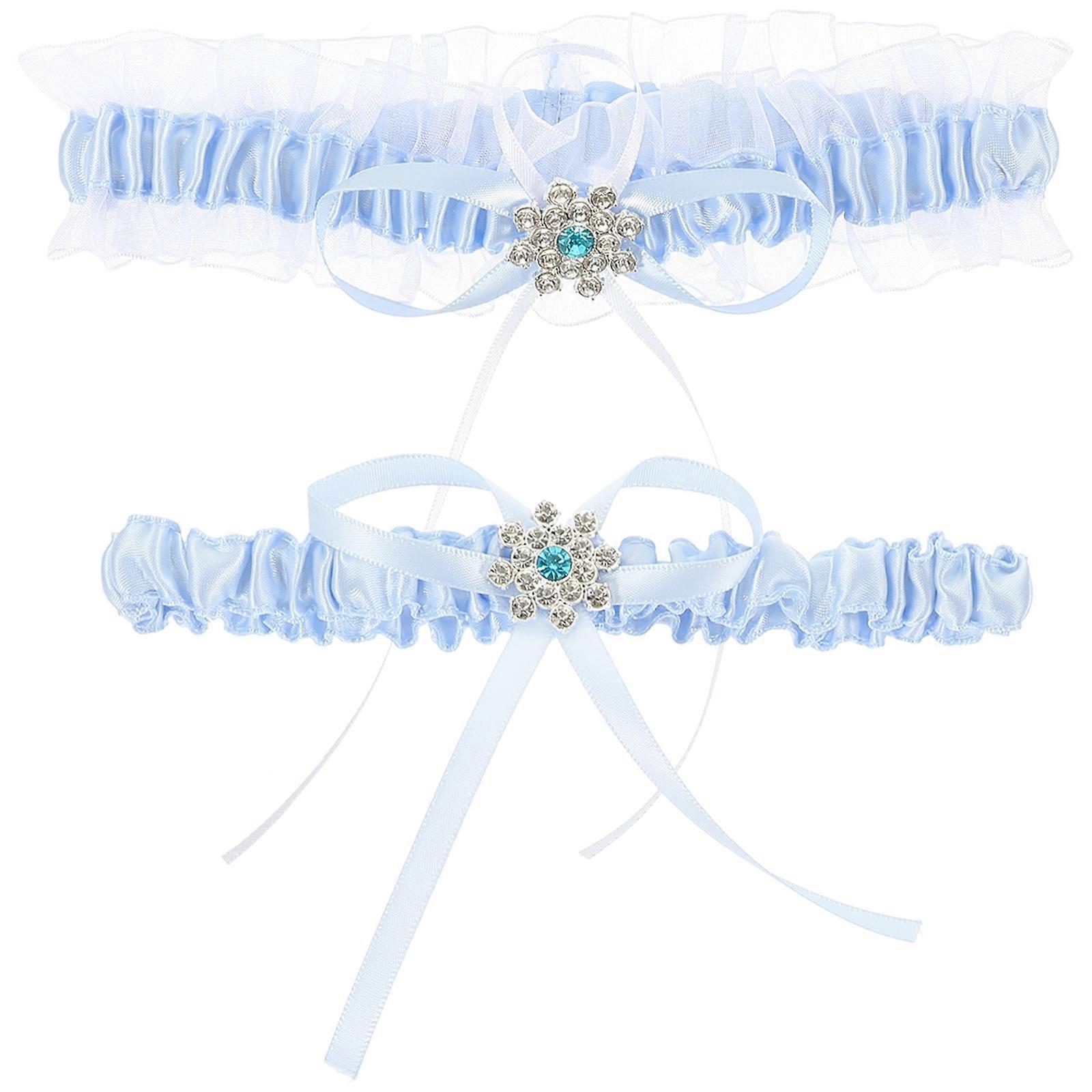 1 Set van bruiloft bruids kousenband Set elasticiteit been riem rekbare bruid been Ring bruids Decor