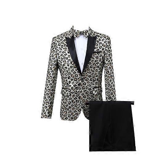 Crazy Prom Suits for Men Comes with Jacket Pants and Tie