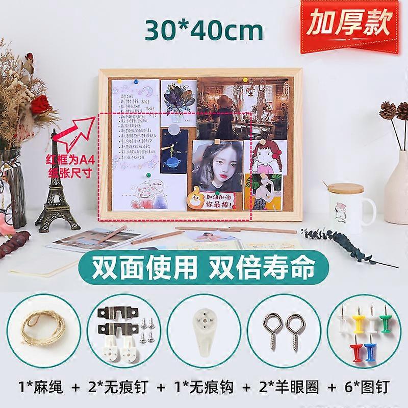 1 Set Office Bulletin Board Wall Cork Board Creative Message Board Display Bulletin Board