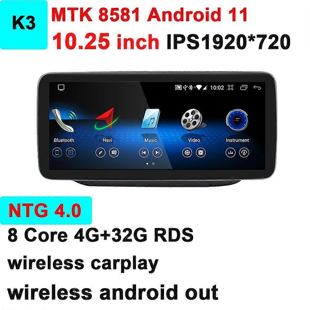 jingtian Carplay Android 12 Car auto Navigation Multimedia Radio Player Audio for Mercedes Benz B Class RHD W245 W246 2011-2018