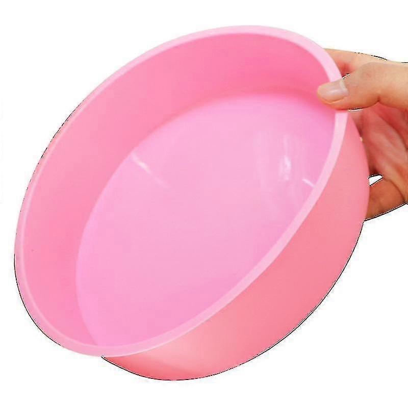 Silicone Round Cake Pan Non-stick Baking Mould Bakeware Tray (2pcs)