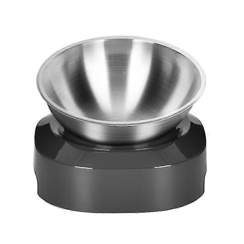 Dog Cat Bowls With Raised Stand Pet Puppy Food Water Feeder 15 Tilted Platform