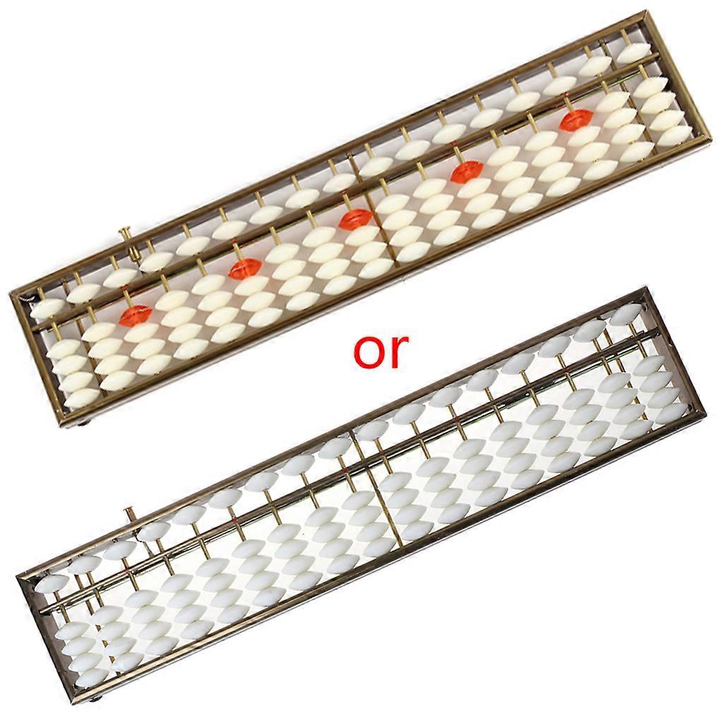 17 chiffres Rods Soroban Standard Abacus Chinese Japanese Calculator Counting Tool