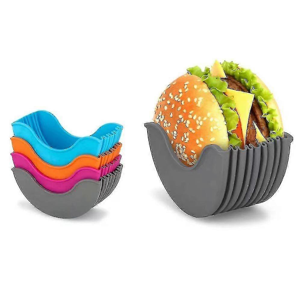 Hamburger Buns Boîte Fixe Sandwich Burger Buddy Support Réutilisable