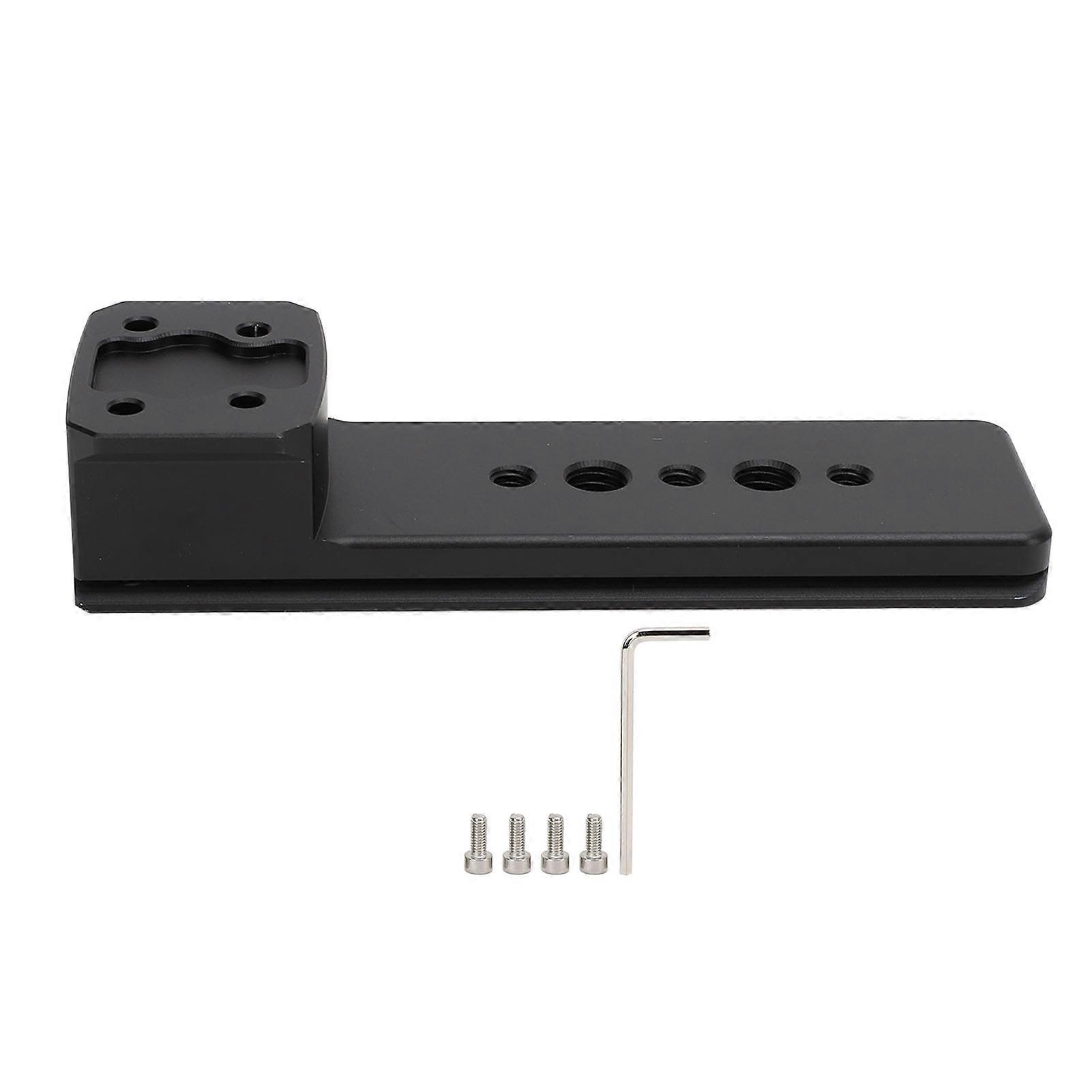 Aluminum Lens Support Baseplate Stand - Arca Compatible, Lightweight, Durable, Versatile