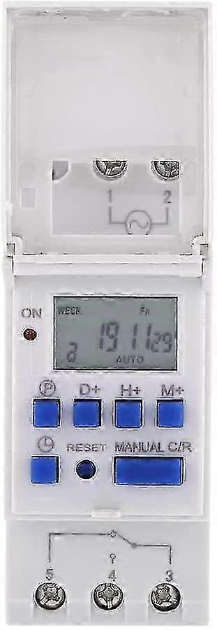 Digital Programmable Timer Lcd Display 16on&16off Timer(12v)