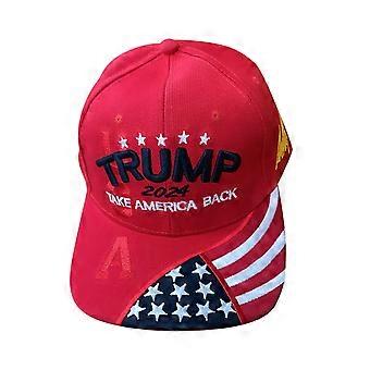 TRUMP 2024 Save America Take America Back HAT Geborduurde Donald Trump Hat Cap