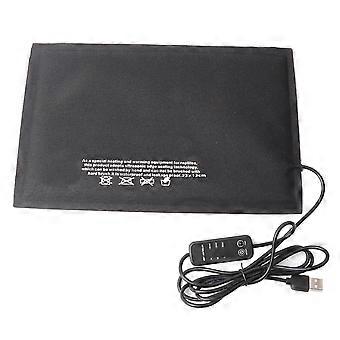 USB Reptiles Heating Pad - Small Animals Temperature Control Heating Mat for Turtles Lizards (M)