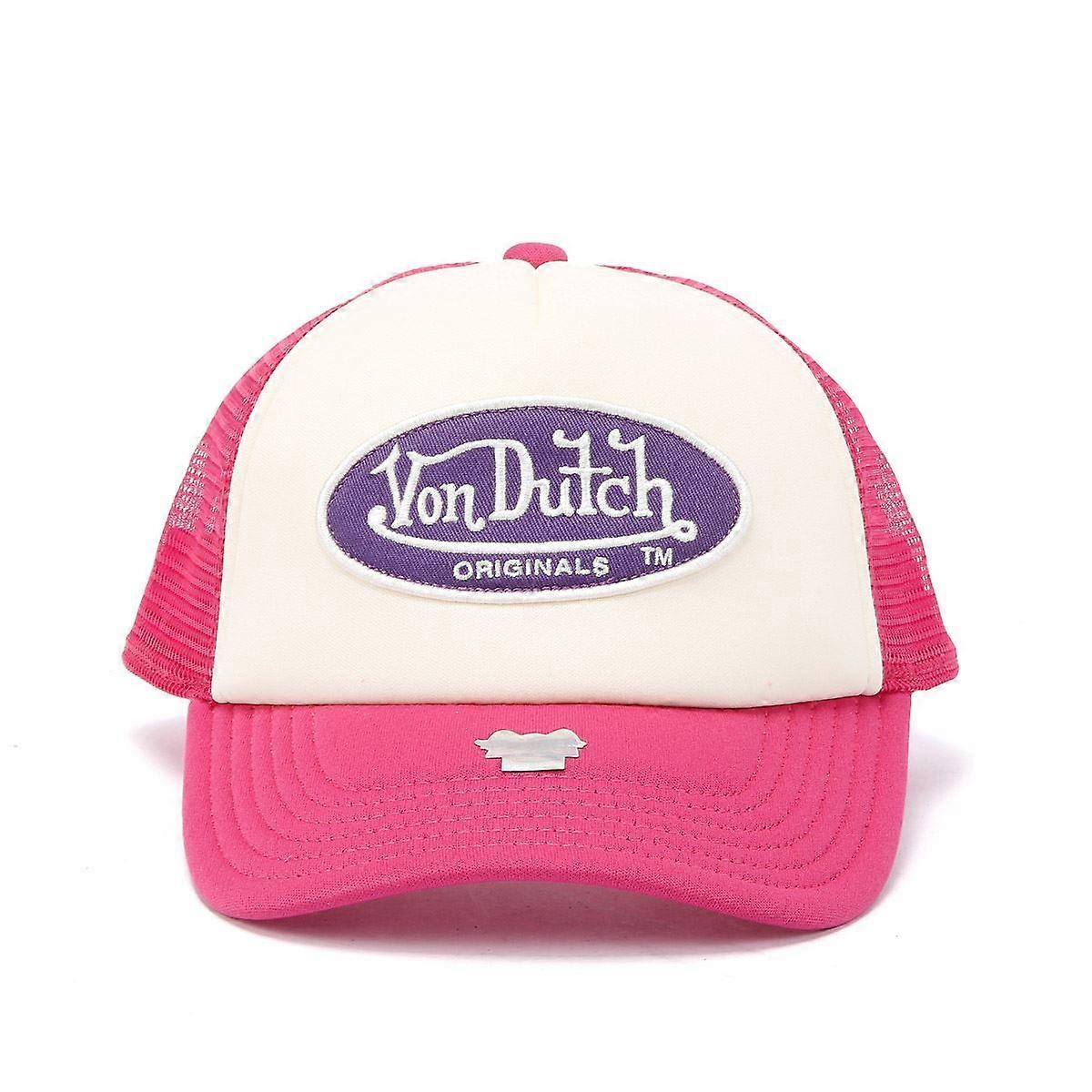 Von Dutch Trucker Tamper Cotton Pink Caps