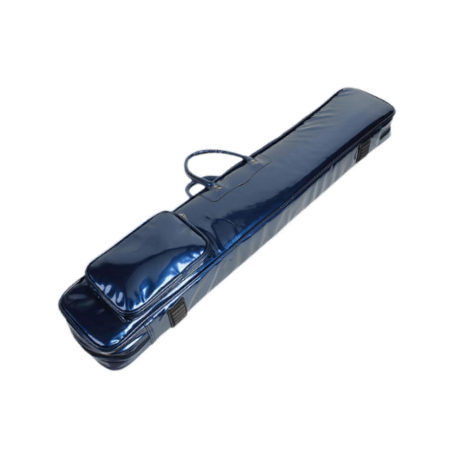 Billard Sticks Halter Tasche 1/2 Queue Etui Pool Queue Tragetasche für Enthusiasten Schwarz