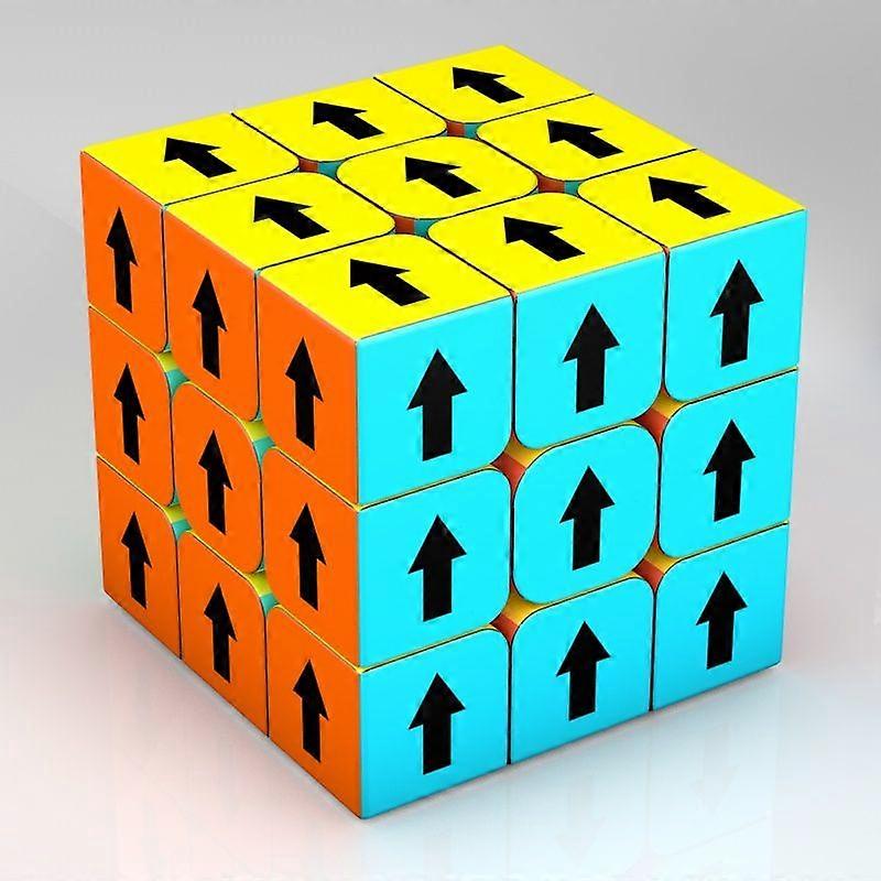 3x3x3 Magic Puzzle Cube Number Letter Shape Pattern Cube Barnegaver Pedagogiske leker