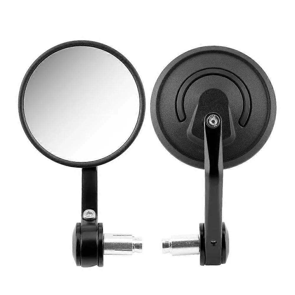 Emark Motorcycle Handlebar Mirror 7/8" 22mm Universal Bar End Rear View Side Mirror for Yamaha MT07 MT09 for Kawasaki Z900 Z1000