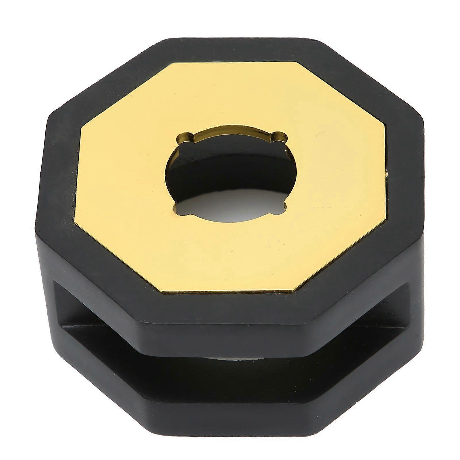 Retro Style Wax Seal Stove Warmer Octangular Melting Sticks Furnace Tool for Making WaxBlack