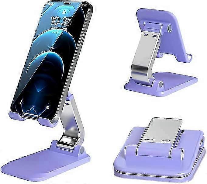 Suporte para telefone, célula ajustável dobrável, smartphones compatíveis de 4,7-7,9 polegadas