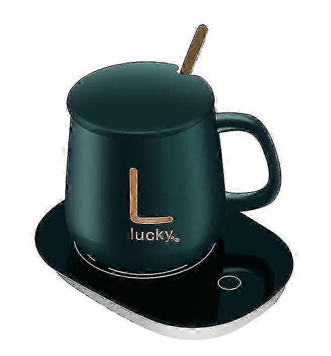 55 Degree Automatic Insulation Water Cup Milk Heating Coaster, With Gravity Sensor Switch