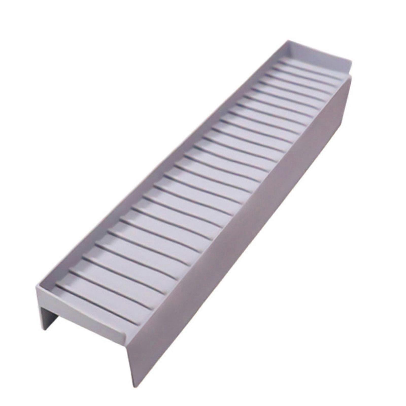 Évier de cuisine Éclaboussures d’eau Garde Protecteurs de bords en silicone Accessoires d’évier à texture de silicone pour usage domestique et commercial Gris