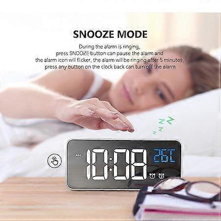 Smart Electronic Alarm Clock Creative LED Portable Electronic Watch