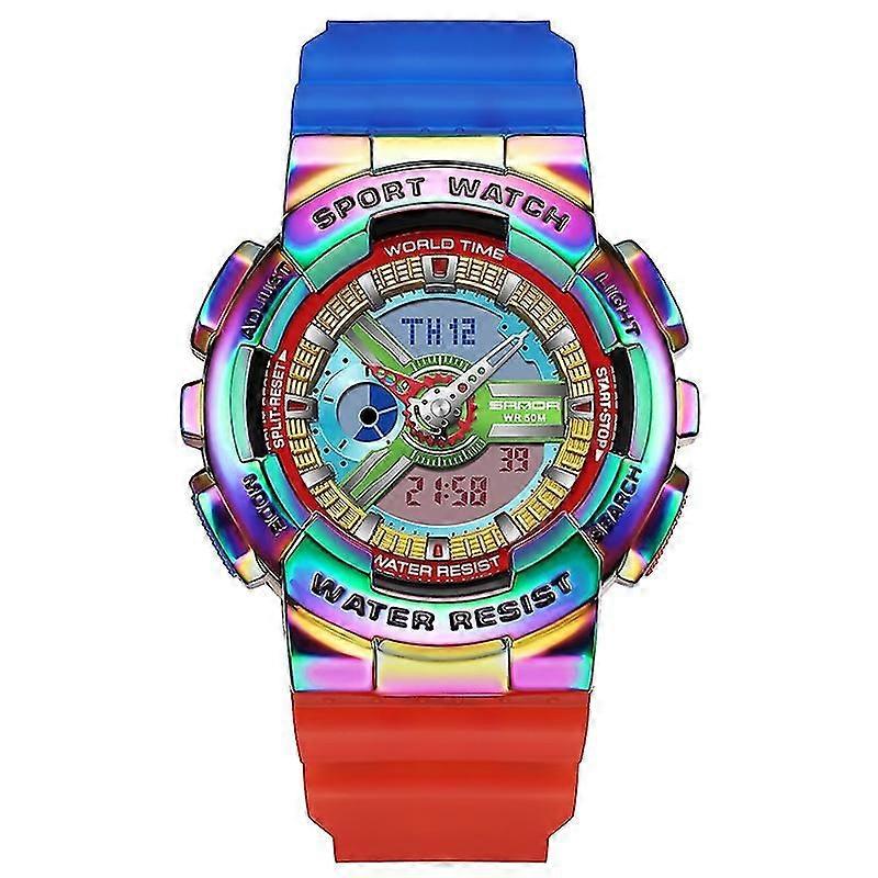 Sanda 3137 Dual Display Electronic Watch