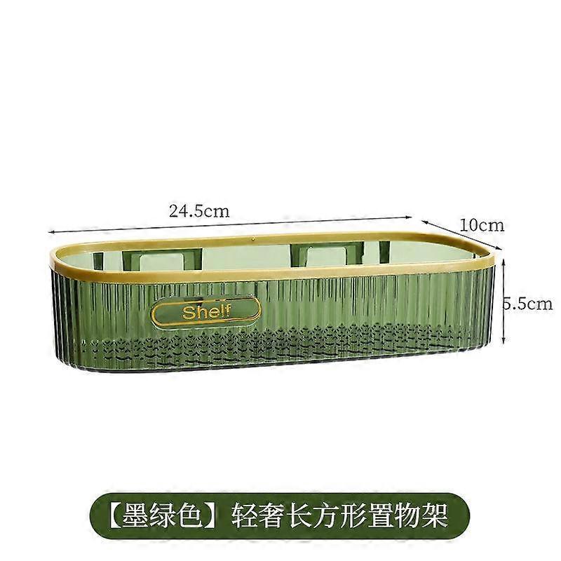 Good Bathroom Accessories For WC Shampoo Organizer Punch-Free No Drill Draining Basket Shelves Wall Mount 1PCS Storage Rack Shower Shelves