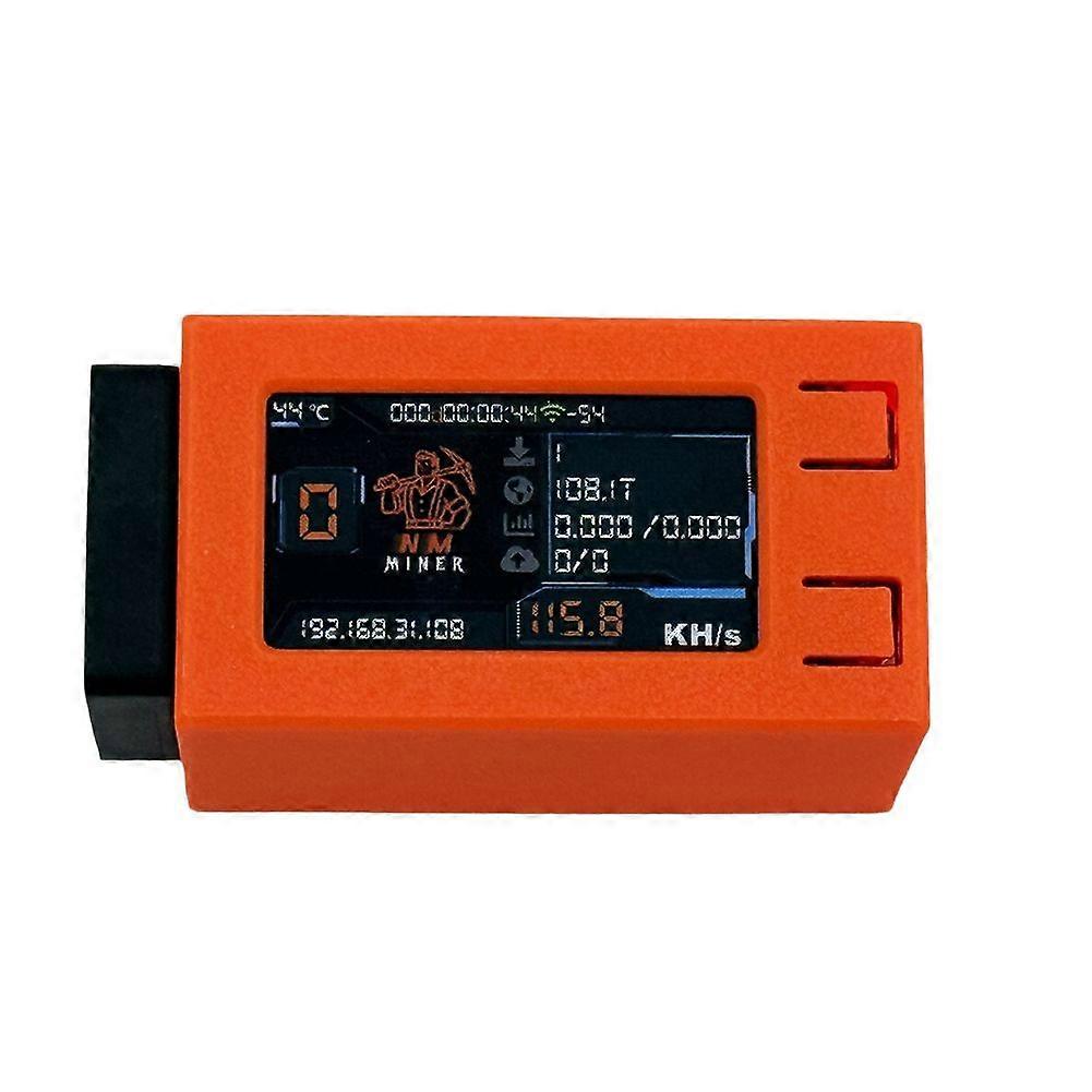 Upgrade Nerdminer 118KH/S 1.91inch Color Screen with Cooling Fan BTC Solo  Lottery Miner Bitcoin BTC