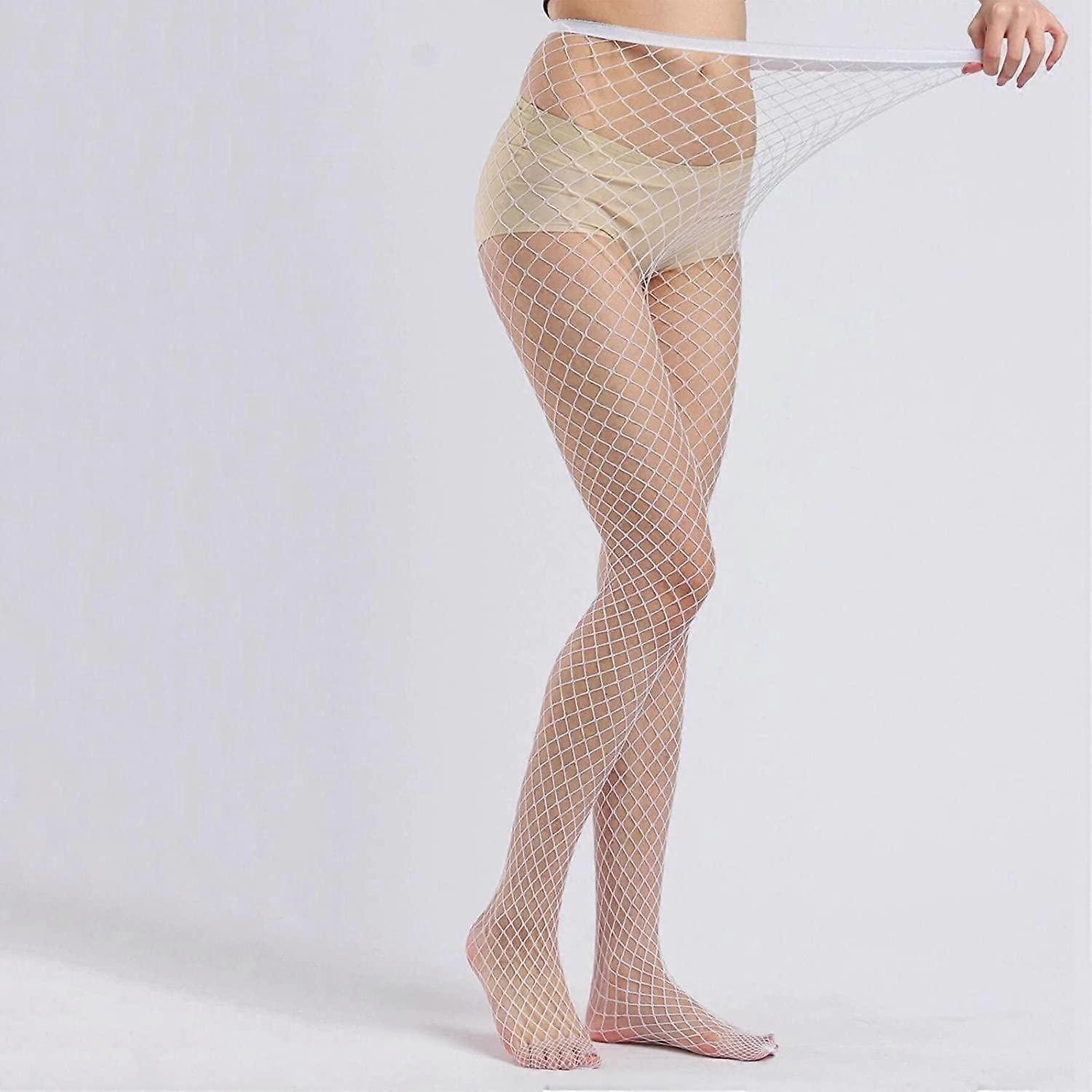 1Pcs Luminous Glowing Fishnet Socks Glow In The Dark Fishnet Stockings Leggings For Women Luminous Stockings Tights