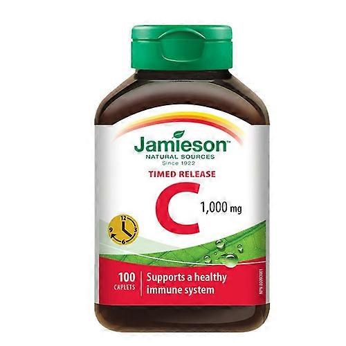 Jamieson Vitamins Vitamin C Timed Release,1,000 Mg,100 Caplets