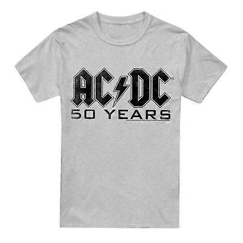 AC/DC férfi 50 éves logós póló