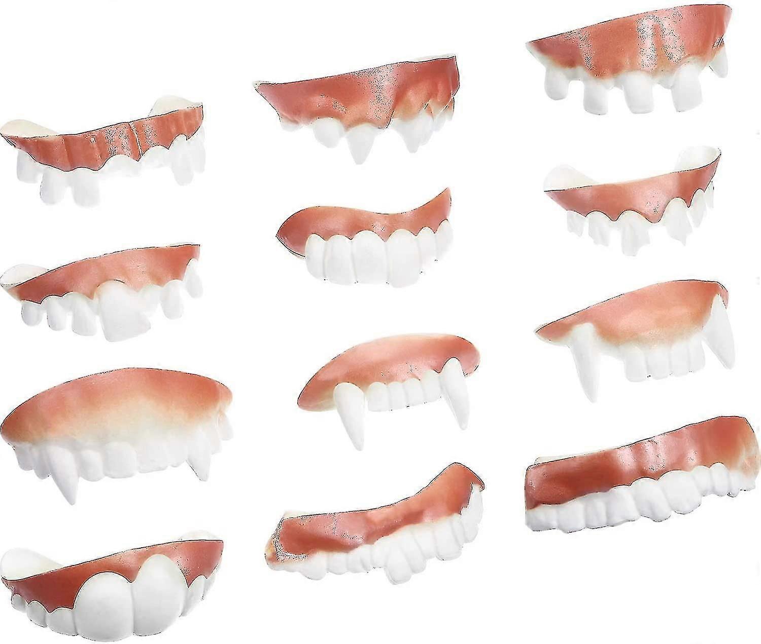 ハロウィーン12入れ歯、トリッキーな小道具、コスプレコスチュームパーティーの小道具