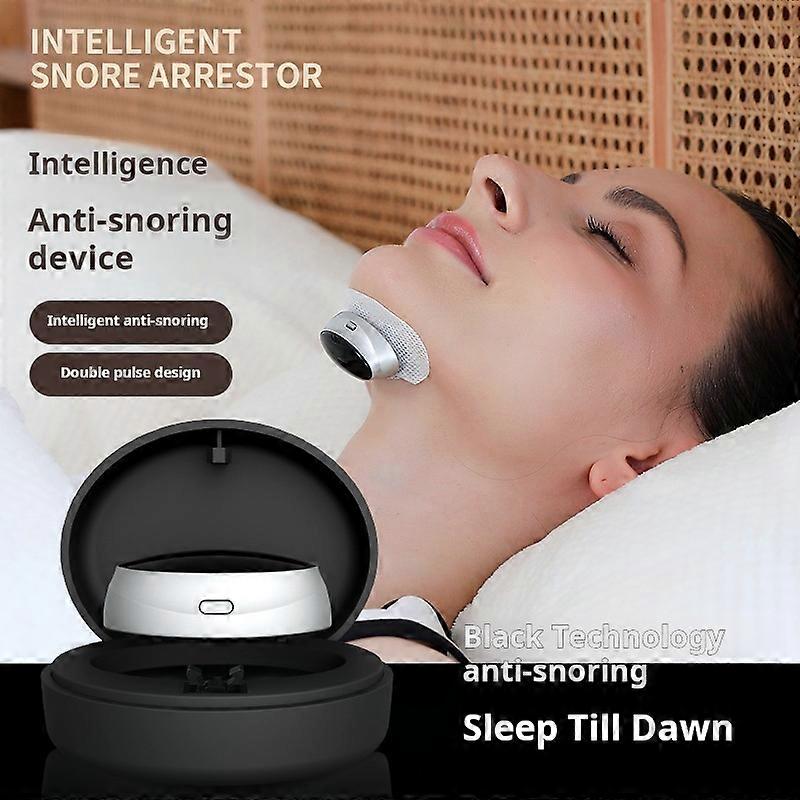 Electric anti-snoring device