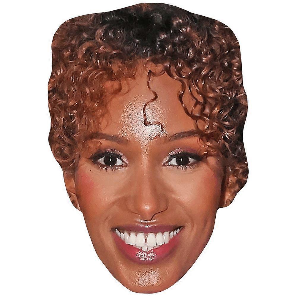Hanan Ibrahim (Smile) Celebrity Mask, Flat Card Face