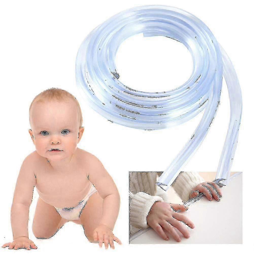 Edge Protection From, With 1 Roll Of Double-sided Adhesive Tape, Transparent Edge Protection Corner Protection For Baby Children Protection, Extra Sof