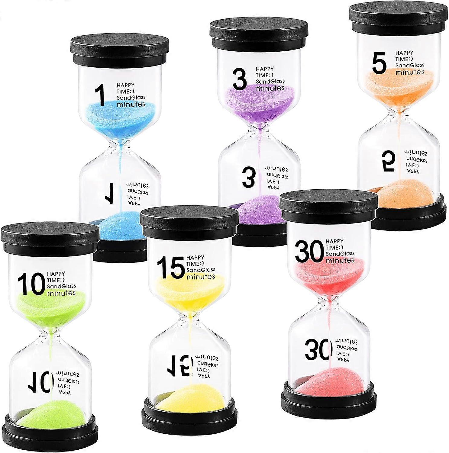 Multi-Color Sand Timers, Visual Time Management