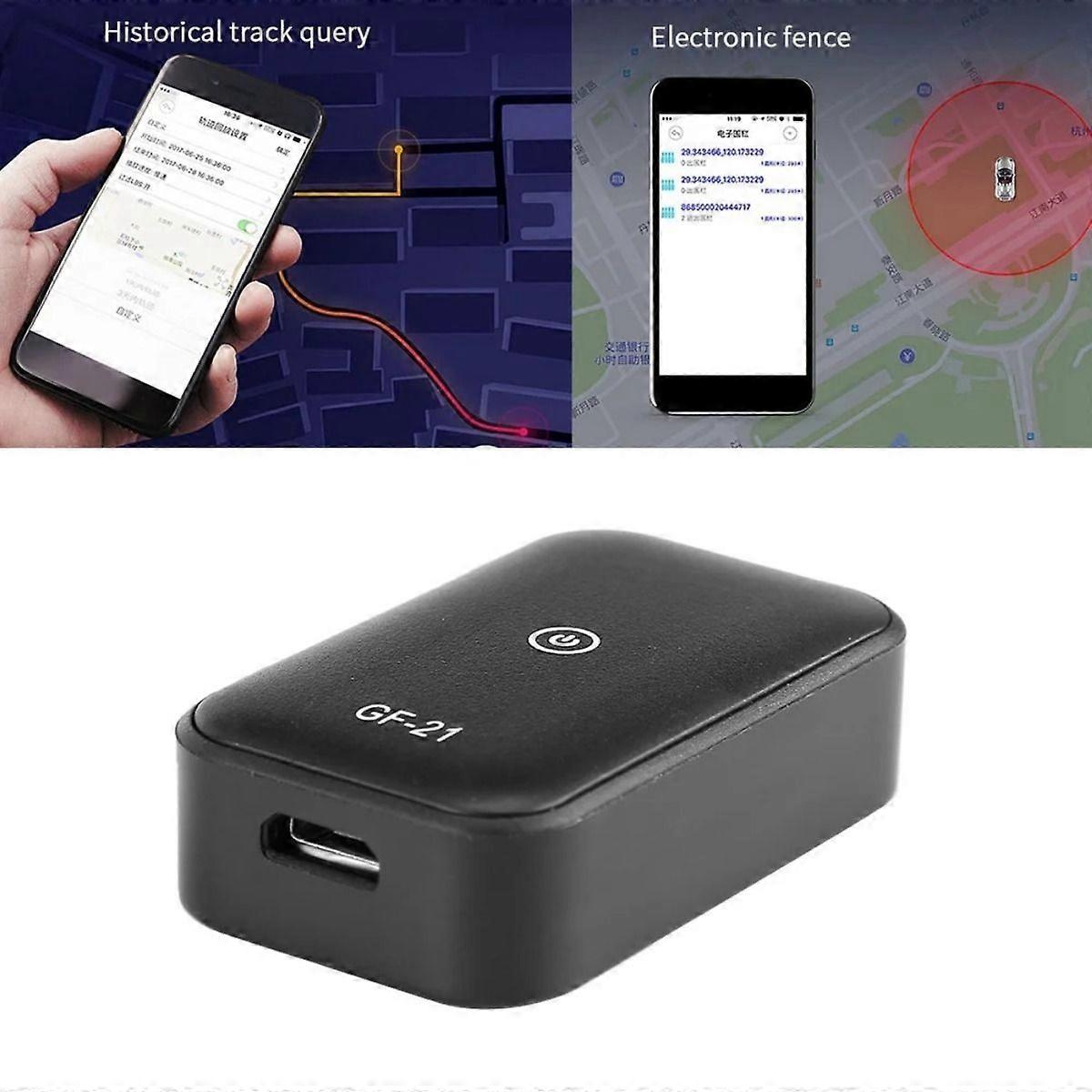 GPS Tracker For Vehicles,Mini Portable Waterproof Real Time GPS Tracker Anti-Theft Anti-Lost GPS Locator, Support APP Wireless Seeker For Dogs,Kids,Ca