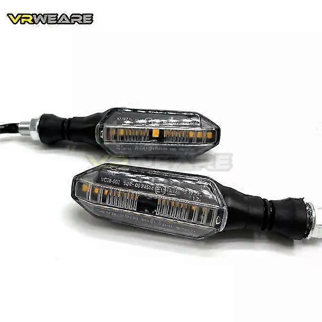 2pcs Universal Motorcycle Led Turn Signals Lights 12 Leds dicator Arrow Blinker Lamps compatible for     Suzuki