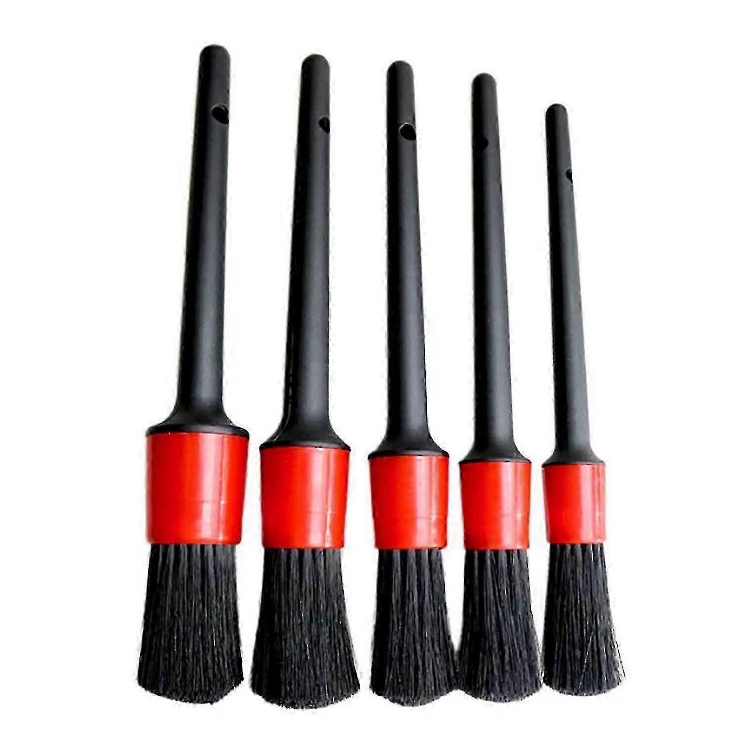 5Pcs/Set Cleaning Brushes Soft Multi-function PP Seat Detailing Cleaner compatible Car