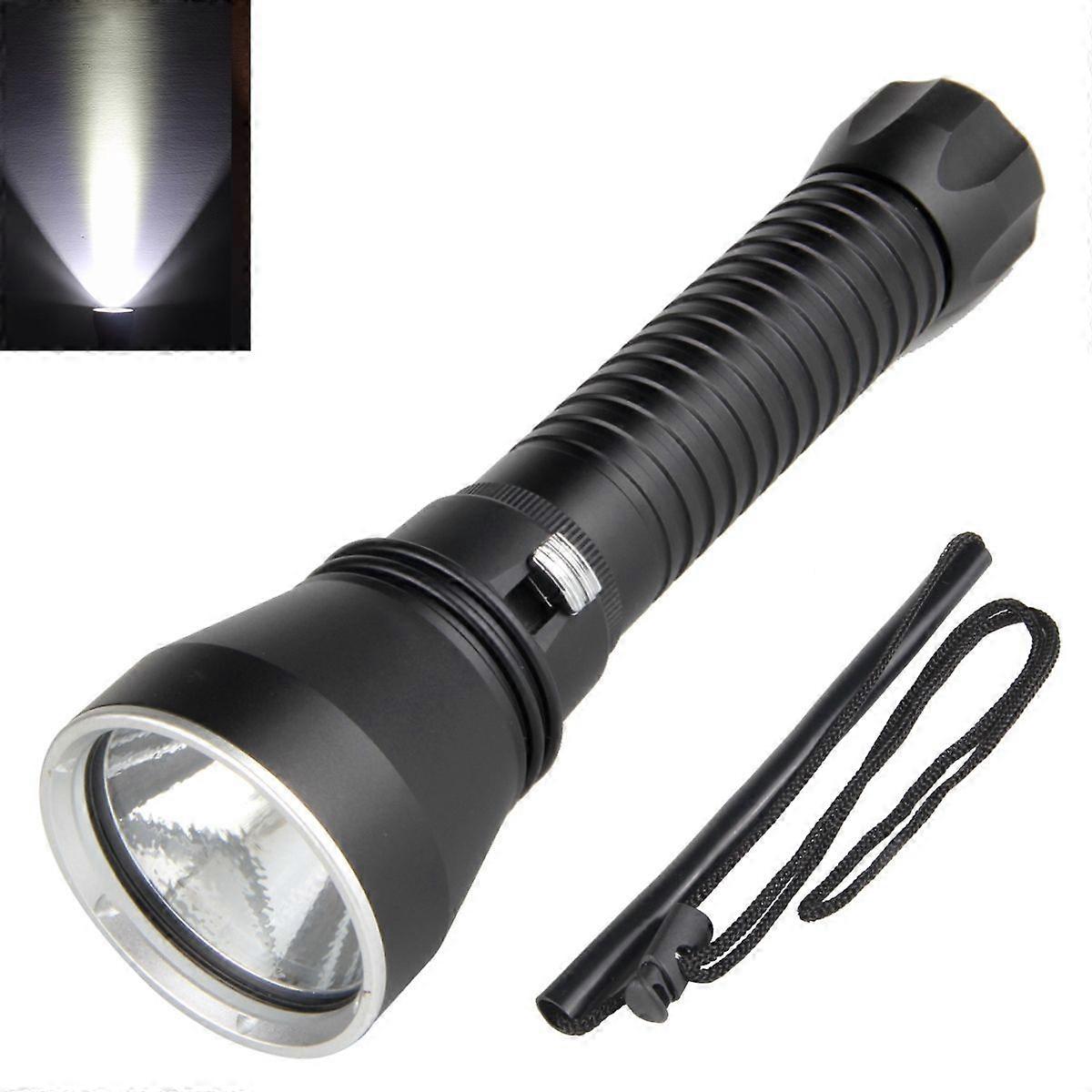 XHP70.2 Diving Flashlight 5000mAh x 2 White Light
